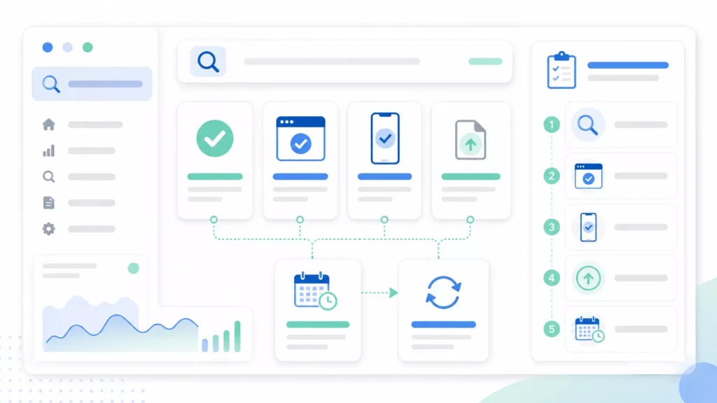 AI 블로그 Search Console URL 검사 체크리스트 5단계