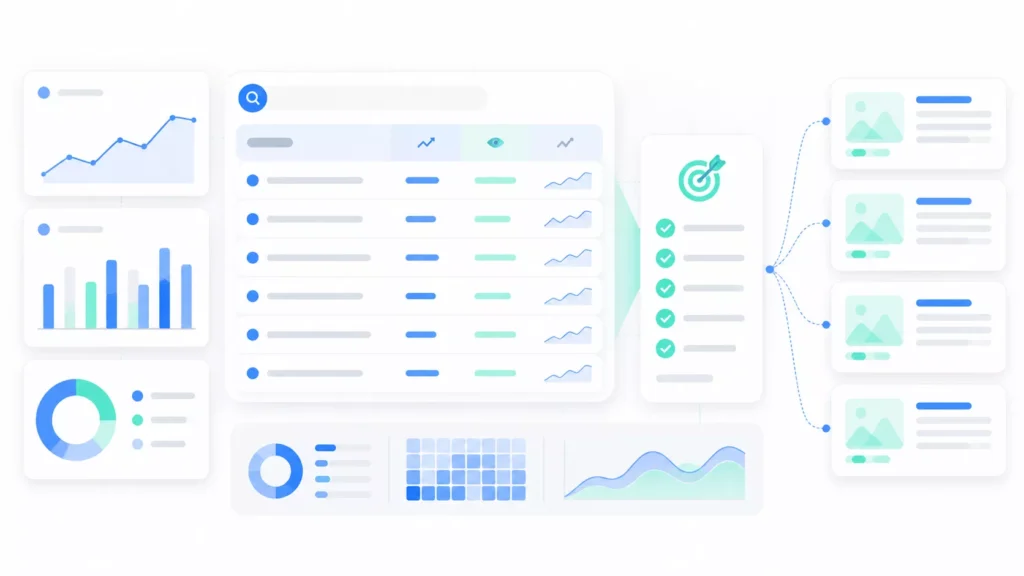 AI 블로그 Search Console 검색어 분석표 5단계