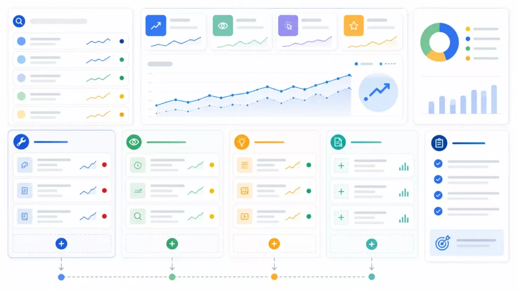 AI 블로그 Search Console 검색어별 수정 후보표 5단계